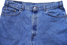 画像3: 00s USA製 Levi'sリーバイス 550 デニム ショートパンツ W40★ショーツ (3)