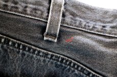 画像9: Levi'sリーバイス 501 ペンキ飛び ブラック デニムパンツ フェード W38 L30★SDP4667 (9)