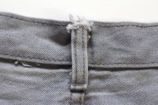 画像8: Levi'sリーバイス 501 先染め グレー デニムパンツ W46★SDP4676 特大 (8)