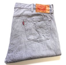 画像1: Levi'sリーバイス 501 先染め グレー デニムパンツ W46★SDP4676 特大 (1)