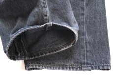 画像6: Levi'sリーバイス 501 ブラック デニムパンツ W38★SDP4669 (6)