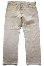 画像2: Levi'sリーバイス 501 CONE DENIM WHITE OAK カラーデニムパンツ カーキ W40★SDP4658 (2)