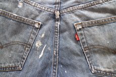 画像8: Levi'sリーバイス 501 ペンキ飛び デニムパンツ ヒゲ W32 L34★SDP4677 (8)