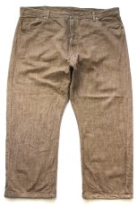 画像2: Levi'sリーバイス 501 CONE DENIM WHITE OAK カラーデニムパンツ ブラウン W46★SDP4673 特大 (2)