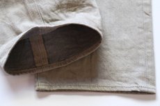 画像7: Levi'sリーバイス 501 CONE DENIM WHITE OAK カラーデニムパンツ カーキ W40★SDP4658 (7)