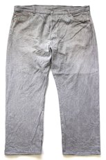 画像2: Levi'sリーバイス 501 先染め グレー デニムパンツ W46★SDP4676 特大 (2)