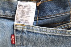 画像5: Levi'sリーバイス 501 ブリーチ飛び デニムパンツ W38★SDP4649 (5)