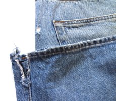 画像10: Levi'sリーバイス 501 ダメージ&USED加工 デニムパンツ カスタム W38 L32★SDP4648 (10)