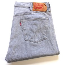 画像1: Levi'sリーバイス 501 先染め グレー デニムパンツ W42★SDP4675 (1)