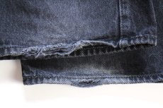 画像7: Levi'sリーバイス 501 ブラック デニムパンツ W38★SDP4669 (7)