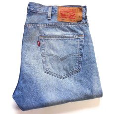 画像1: Levi'sリーバイス 501 ダメージ&USED加工 デニムパンツ カスタム W38 L32★SDP4648 (1)