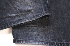 画像7: Levi'sリーバイス 501 ペンキ飛び ブラック デニムパンツ フェード W38 L30★SDP4667 (7)