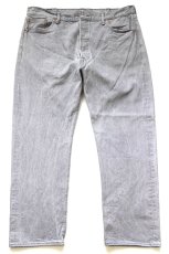 画像2: Levi'sリーバイス 501 先染め グレー デニムパンツ W42★SDP4675 (2)