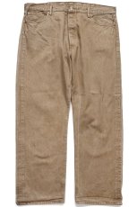 画像2: Levi'sリーバイス 501 先染め カラーデニムパンツ ブラウン W44 L32★特大 (2)