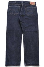 画像3: Levi'sリーバイス 501 先染め ブラック デニムパンツ W42 (3)