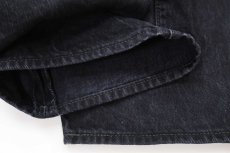 画像7: Levi'sリーバイス 501 ブラック デニムパンツ W40 L32 (7)