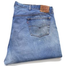 画像1: 80s USA製 Levi'sリーバイス 501 デニムパンツ W58★超特大 バナー ディスプレイ インテリア (1)