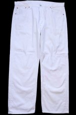 画像2: Levi'sリーバイス 501 ホワイト デニムパンツ W42 L30★SDP4679 (2)