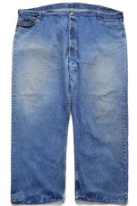 画像2: 80s USA製 Levi'sリーバイス 501 デニムパンツ W58★超特大 バナー ディスプレイ インテリア (2)
