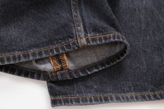 画像7: 00s メキシコ製 Levi'sリーバイス 501 先染め ブラック デニムパンツ W44★特大 (7)