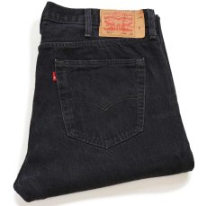 画像1: Levi'sリーバイス 501 ブラック デニムパンツ W40 L32 (1)