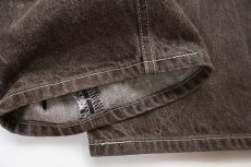 画像8: 00s メキシコ製 Levi'sリーバイス 501 先染め カラーデニムパンツ 焦げ茶 W40 (8)