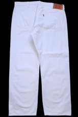 画像3: Levi'sリーバイス 501 ホワイト デニムパンツ W42 L30★SDP4679 (3)