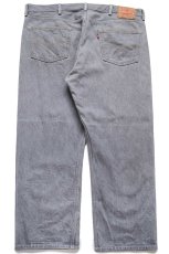 画像3: Levi'sリーバイス 501 先染め グレーデニムパンツ W44★特大 (3)