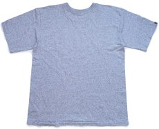 画像3: 90s USA製 The Cotton Exchange USMC ロゴ コットン×レーヨン Tシャツ 杢グレー XL (3)
