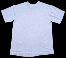 画像3: 90s USA製 OWINGS MILLS コットンTシャツ 杢ライトグレー XL (3)