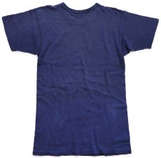 画像3: 80s USA製 Championチャンピオン NFL CHICAGO BEARS アメフト ひび割れプリント コットンTシャツ 紺 M (3)