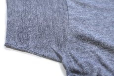 画像5: 70s USA製 RUSSELLラッセル N.C. STATE 75 PHYSICAL EDUCATION ペンキ飛び コットン×レーヨン Tシャツ 杢グレー XL (5)