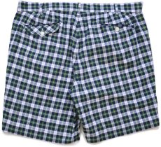 画像2: 00s ポロ ラルフローレン SLIM GI FIT タータンチェック コットン ショートパンツ W38★ショーツ (2)