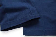 画像7: 90s USA製 Dickiesディッキーズ ツータック ワークパンツ 紺 W38 L30 (7)