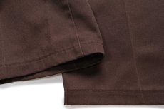画像7: 80s USA製 Dickiesディッキーズ 874 ワークパンツ 焦げ茶 W36 (7)