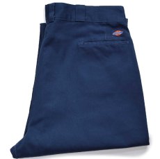 画像1: 90s USA製 Dickiesディッキーズ 874 ワークパンツ 紺 W38 L34 (1)