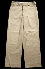画像2: 90s USA製 Dickiesディッキーズ 874 ワークパンツ カーキ W32★03 (2)