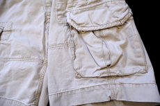 画像6: ポロ ラルフローレン USED加工 コットン カーゴ ショートパンツ カーキ W30★ショーツ (6)