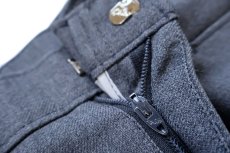 画像7: 80s USA製 LEVI'Sリーバイス ACTION SLACKS スラックス ポリエステルパンツ グレー W34★スタプレ (7)