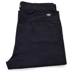 画像1: 90s Dickiesディッキーズ 874 ワークパンツ 黒 W39 (1)