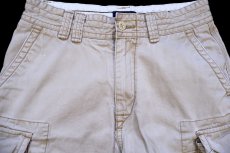 画像3: ポロ ラルフローレン USED加工 コットン カーゴ ショートパンツ カーキ W30★ショーツ (3)