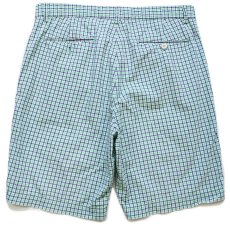 画像2: 00s POLO GOLF ラルフローレン チェック コットン ショートパンツ W33★ショーツ (2)