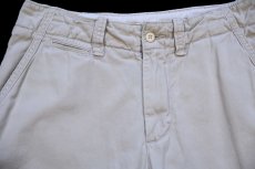 画像3: 00s ポロ ラルフローレン USED加工 コットン チノ ショートパンツ カーキ W30★172 ショーツ (3)