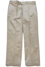 画像2: デッドストック★80s USA製 Dickiesディッキーズ 874 ワークパンツ カーキ W40 L31 (2)