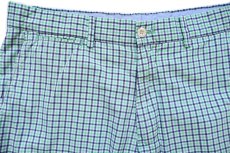 画像3: 00s POLO GOLF ラルフローレン チェック コットン ショートパンツ W33★ショーツ (3)