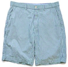 画像1: 00s POLO GOLF ラルフローレン チェック コットン ショートパンツ W33★ショーツ (1)
