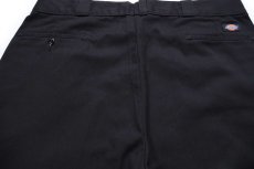 画像5: 90s Dickiesディッキーズ 874 ワークパンツ 黒 W39 (5)
