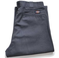画像1: 90s USA製 Dickiesディッキーズ 874 ワークパンツ グレー W34 L32 (1)