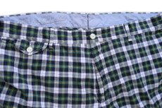 画像3: 00s ポロ ラルフローレン SLIM GI FIT タータンチェック コットン ショートパンツ W38★ショーツ (3)