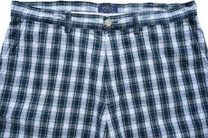 画像3: ポロ ラルフローレン タータンチェック コットン ショートパンツ W36★ショーツ (3)